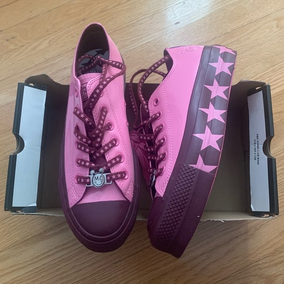 Converse Shoes - Converse x Miley Cyrus lift sole low top sneakers
